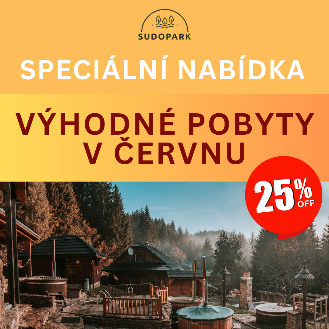 Červnové pobyty v Sudoparku se slevou 25 %