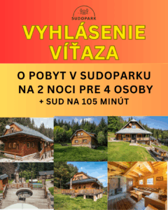 Vyhlásenie víťaza o pobyt v Sudoparku